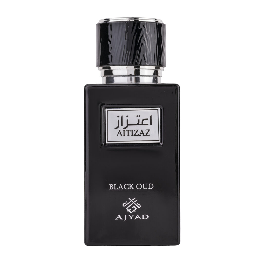 (plu01003) - Apa de Parfum Aitizaz Black Oud, Ajyad, Barbati - 100ml (plu01003) - Apa de Parfum Aitizaz Black Oud, Ajyad, Barbati - 100ml