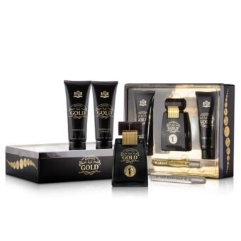 (plu02138) - Set Gold, New Brand Prestige, Barbati, Apa de Toaleta 100ml + Apa de Toaleta - 15ml + Gel de Dus - 130ml + After Shave - 130ml (plu02138) - Set Gold, New Brand Prestige, Barbati, Apa de Toaleta 100ml + Apa de Toaleta - 15ml + Gel de Dus - 130ml + After Shave - 130ml