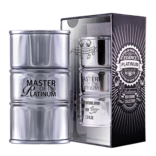 (plu05224) - Apa de Parfum Master of Platinum, Master of New Brand, Barbati - 100ml (plu05224) - Apa de Parfum Master of Platinum, Master of New Brand, Barbati - 100ml