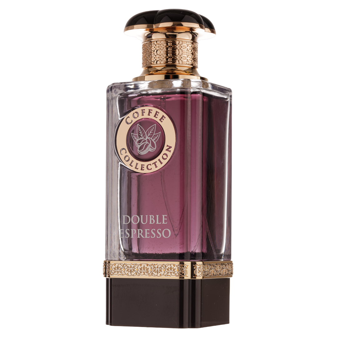 (plu00146) - Apa de Parfum Double Espresso, Fragrance World, Unisex - 100ml (plu00146) - Apa de Parfum Double Espresso, Fragrance World, Unisex - 100ml