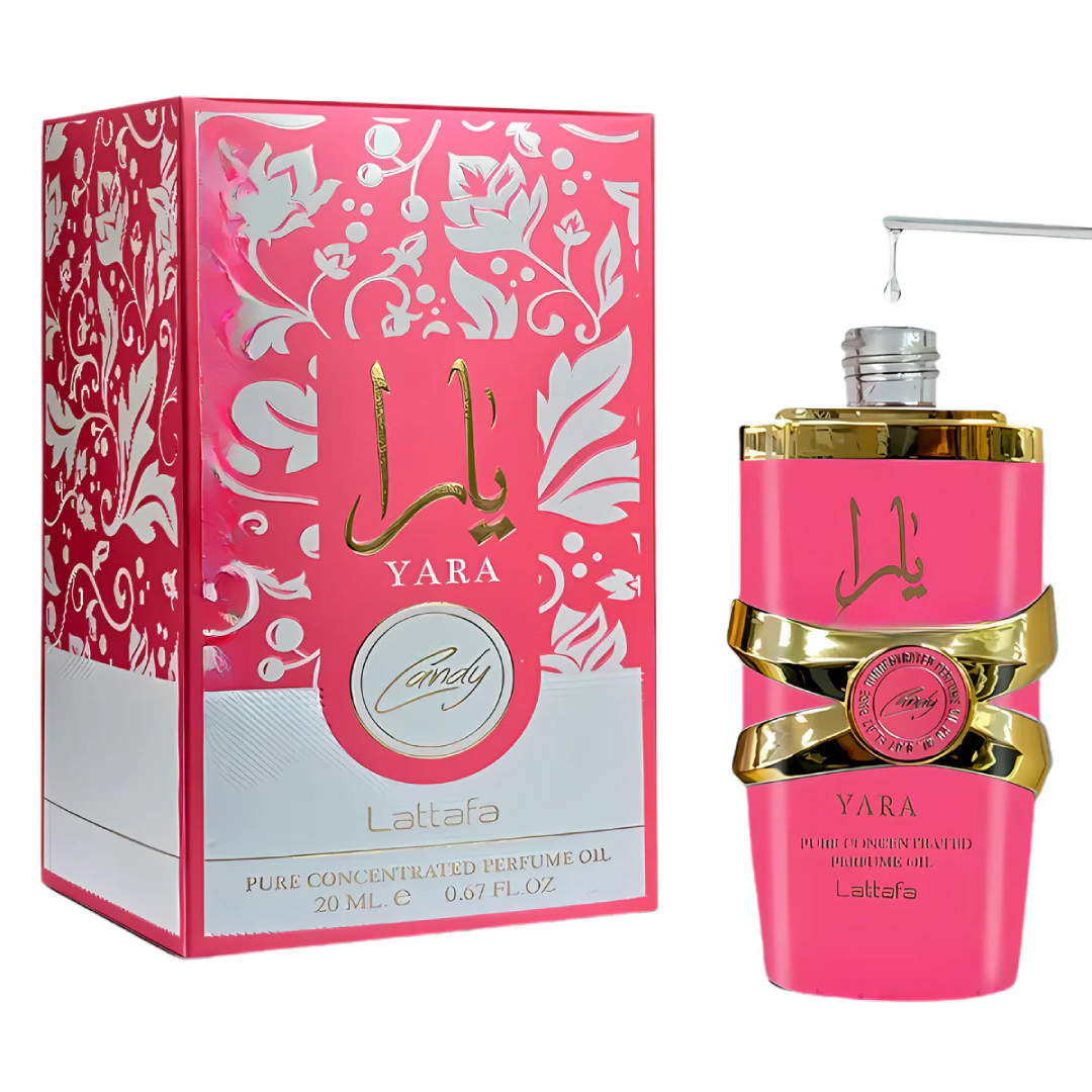 (plu00324) - Ulei de Parfum Concentrat Yara Candy, Lattafa, Femei - 20ml (plu00324) - Ulei de Parfum Concentrat Yara Candy, Lattafa, Femei - 20ml