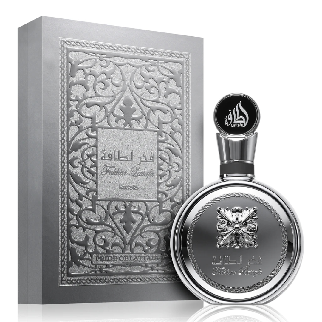 (plu00319) - Apa de Parfum Fakhar Platin, Lattafa, Barbati - 100ml (plu00319) - Apa de Parfum Fakhar Platin, Lattafa, Barbati - 100ml