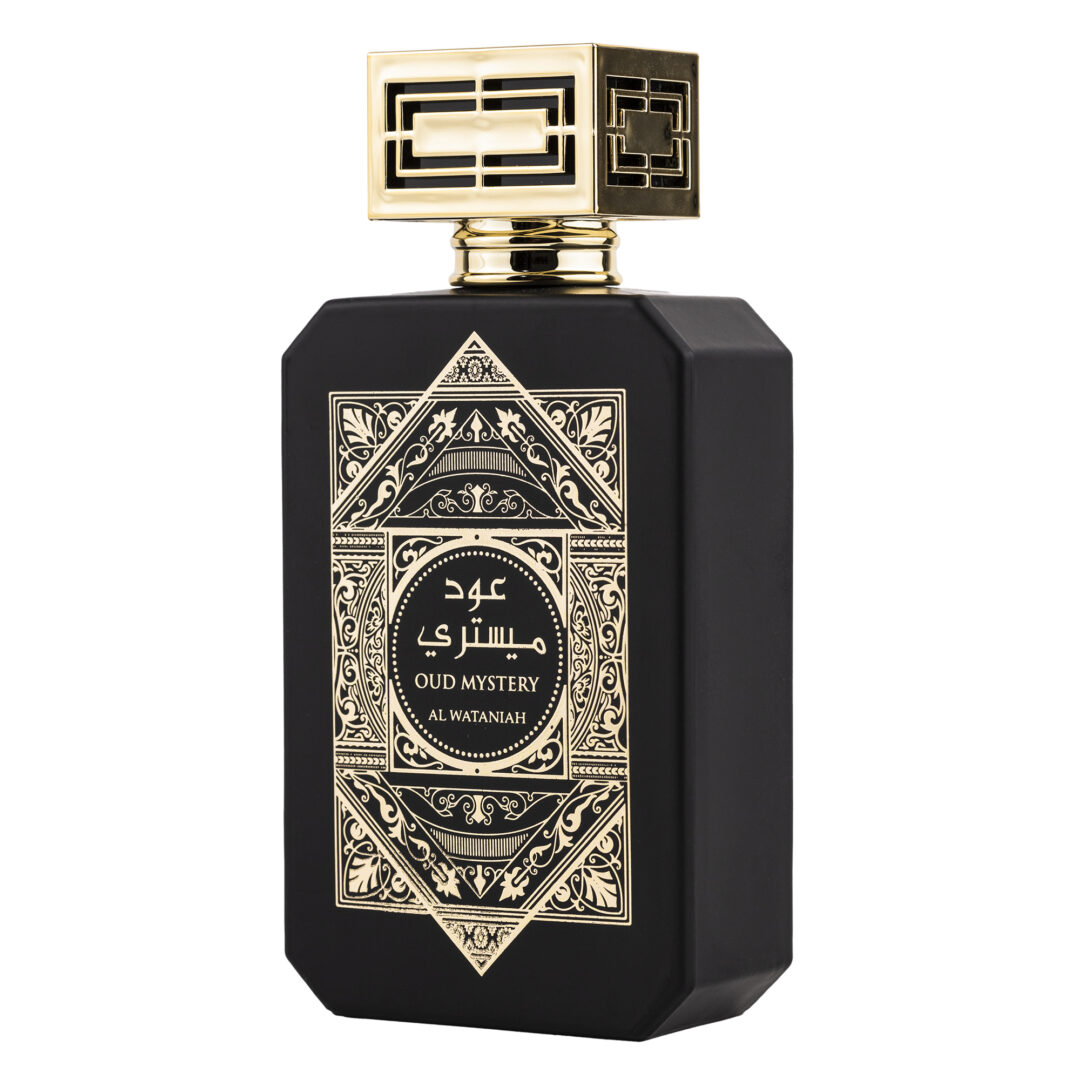 (plu05449) - Apa de Parfum Oud Mystery, Al Wataniah, Barbati - 100ml (plu05449) - Apa de Parfum Oud Mystery, Al Wataniah, Barbati - 100ml