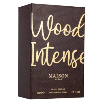 (plu05568) - Apa de Parfum Wood Intense, Maison Asrar, Unisex - 80ml (plu05568) - Apa de Parfum Wood Intense, Maison Asrar, Unisex - 80ml