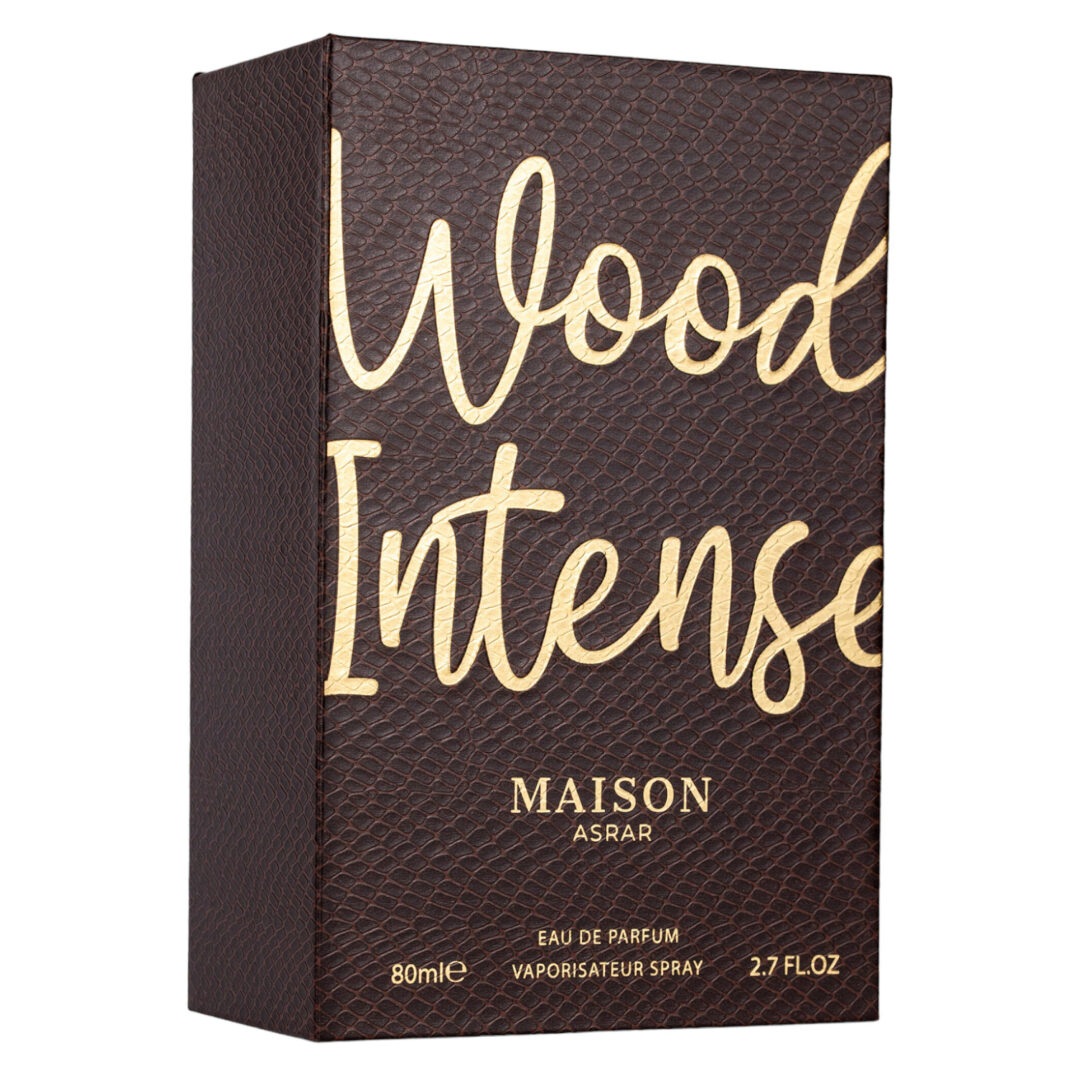 (plu05568) - Apa de Parfum Wood Intense, Maison Asrar, Unisex - 80ml (plu05568) - Apa de Parfum Wood Intense, Maison Asrar, Unisex - 80ml