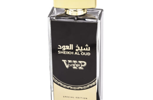 (plu01085) - Apa de Parfum Sheikh Al Oud Vip, Wadi Al Khaleej, Barbati - 100ml