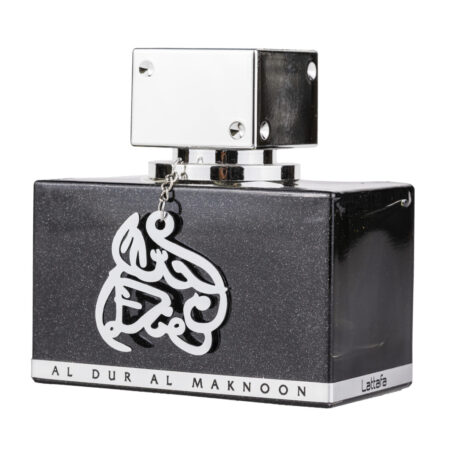 (plu00585) - Set Al Dur Al Maknoon Silver, Lattafa, Barbati, Apa de Parfum - 100ml + Deo - 50ml