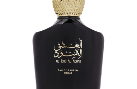 (plu01033) - Apa de Parfum Al Ishq Al Aswad, Wadi Al Khaleej, Unisex - 100ml