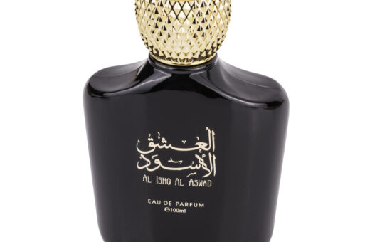 (plu01033) - Apa de Parfum Al Ishq Al Aswad, Wadi Al Khaleej, Unisex - 100ml