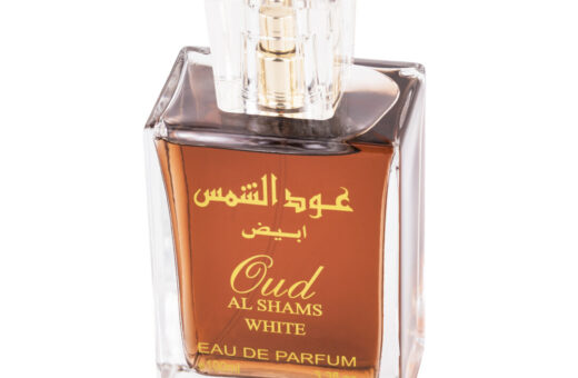 (plu01079) - Apa de Parfum Oud Al Shams White, Wadi Al Khaleej, Unisex - 100ml