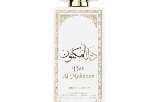 (plu01031) - Apa de Parfum Dar Al Maknoon White Edition, Wadi Al Khaleej, Unisex - 100ml