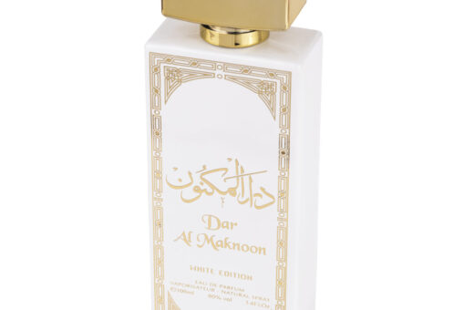 (plu01031) - Apa de Parfum Dar Al Maknoon White Edition, Wadi Al Khaleej, Unisex - 100ml