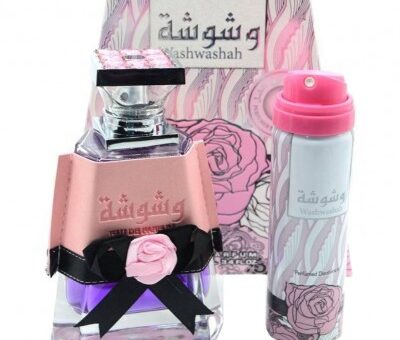 (plu00173) - Set Washwashah, Lattafa, Femei, Apa de Parfum - 100ml + Deo - 50ml