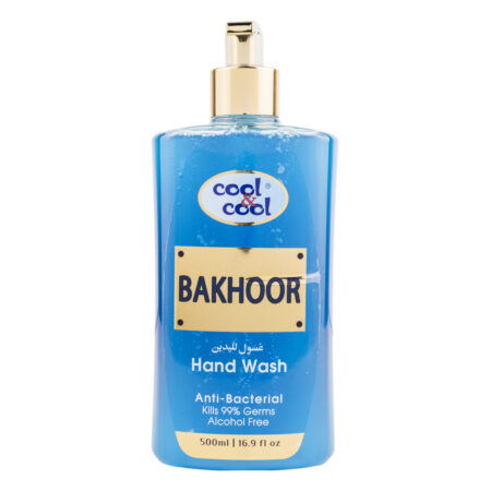 (plu01317) - Sapun Lichid Bakhoor, Cool & Cool, Anti-Bacterial - 500ml