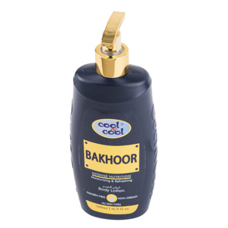 (plu01322) - Lotiune de Corp Bakhoor, Cool & Cool, Toate Tipurile de Piele - 500ml