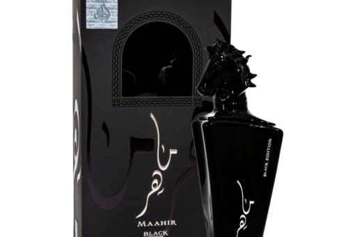 (plu00008) - Apa de Parfum Maahir Black Edition, Lattafa, Barbati - 100ml