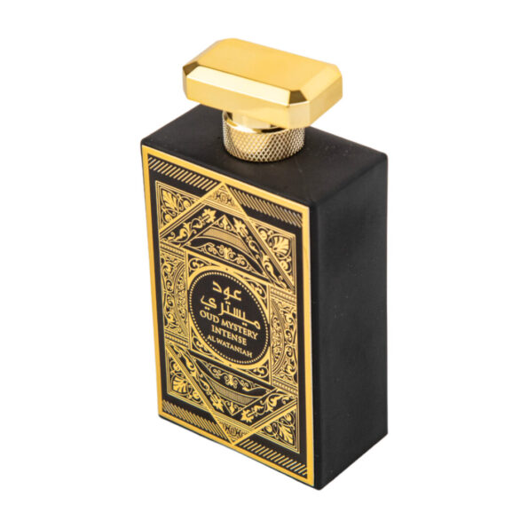 (plu00082) - Parfum Arăbesc Oud Mystery Intense, Al Wataniah, Bărbati, Apă De parfum - 100ml