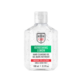 (plu01406) - Gel Igienizant De Maini Cu Miros De Lamaie Pe Baza De Alcool, Better Care - 100ml