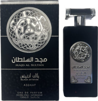 (plu00784) - Apa de Parfum Majd Al Sultan Black Intense, Asdaaf, Barbati - 100ml