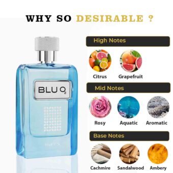 (plu00408) - Apa de Parfum Blu O2, Riiffs, Barbati - 100ml