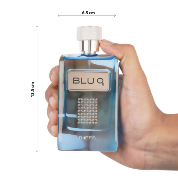 (plu00408) - Apa de Parfum Blu O2, Riiffs, Barbati - 100ml