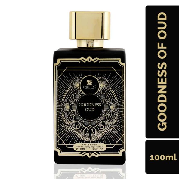 (plu00419) - Apa de Parfum Goodness Oud Black, Riiffs, Unisex - 100ml