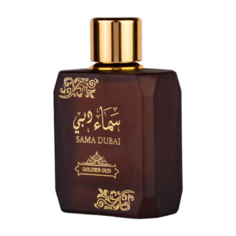 (plu05375) - Apa de Parfum Sama Dubai Golden Oud, Suroori, Unisex - 100ml