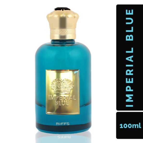 (plu00422) - Apa de Parfum Imperial Blue, Riiffs, Barbati - 100ml