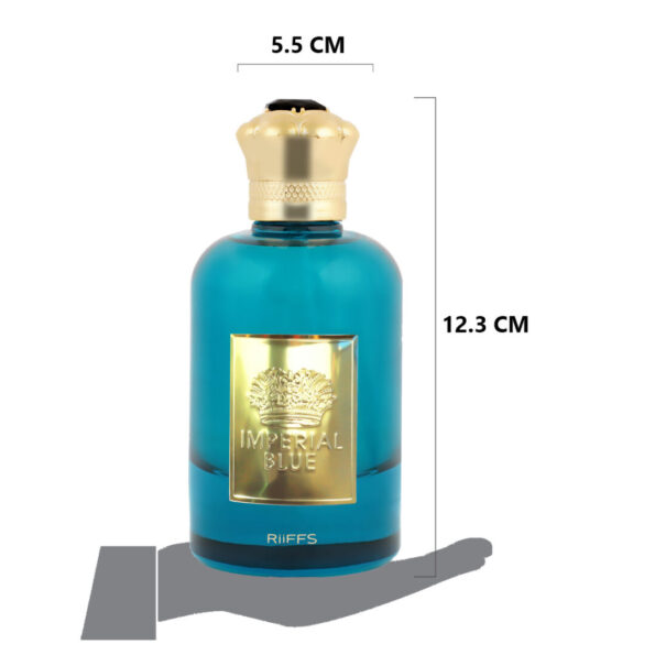 (plu00422) - Apa de Parfum Imperial Blue, Riiffs, Barbati - 100ml