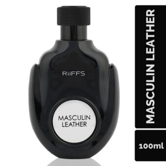 (plu00431) - Apa de Parfum Masculin Leather, Riiffs, Barbati - 100ml