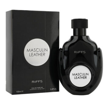 (plu00431) - Apa de Parfum Masculin Leather, Riiffs, Barbati - 100ml