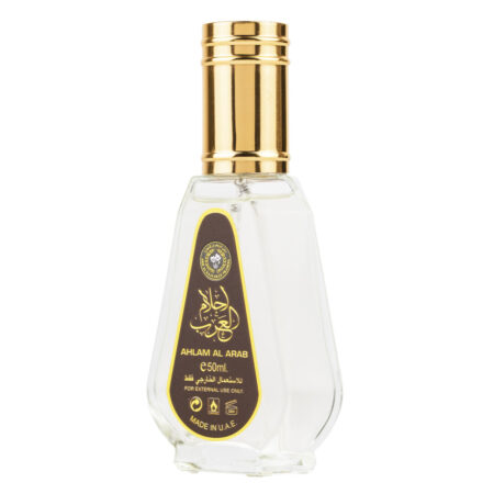 (plu00649) - Apa de Parfum Ahlam Al Arab, Ard Al Zaafaran, Unisex - 50ml