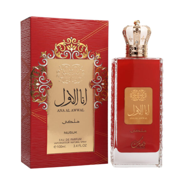 (plu00457) - Apa de Parfum Ana Al Awwal Red, Nusuk, Femei - 100ml