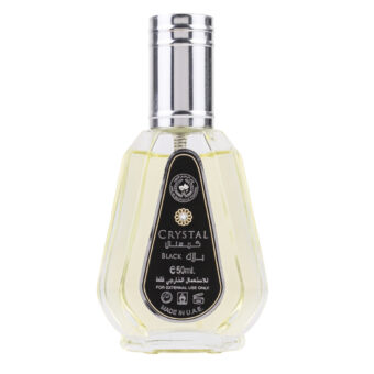 (plu00681) - Apa de Parfum Crystal Black, Ard Al Zaafaran, Barbati - 50ml