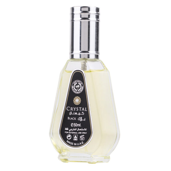 (plu00681) - Apa de Parfum Crystal Black, Ard Al Zaafaran, Barbati - 50ml