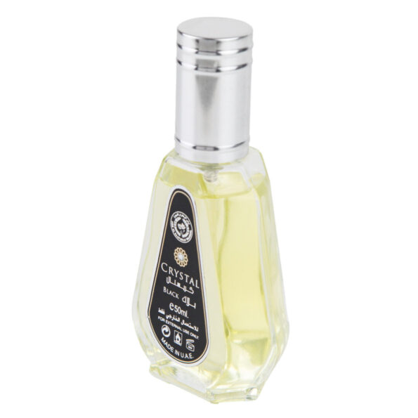 (plu00681) - Apa de Parfum Crystal Black, Ard Al Zaafaran, Barbati - 50ml