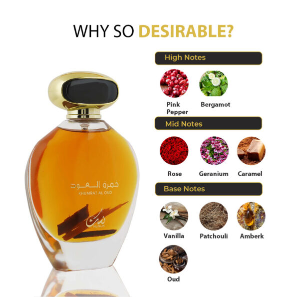 (plu00462) - Apa de Parfum Khumrat Al Oud, Nusuk, Barbati - 100ml