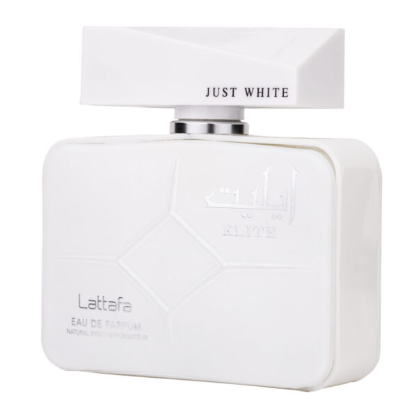 (plu05094) - Apa de Parfum Elite Just White, Lattafa, Barbati - 100ml