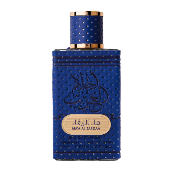 (plu05081) - Apa de Parfum Ahlam al Arab Blue Water, Ard Al Zaafaran, Barbati - 80ml