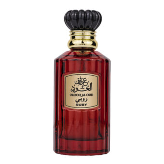 (plu05108) - Apa de Parfum Urooq Al Oud Ruby, Lattafa, Unisex - 100ml