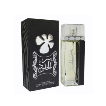 (plu05362) - Apa de Parfum Ser al Khulood Black, Lattafa, Barbati - 100ml