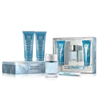 (plu02136) - Set NB Invincible, PC Design, Apa de Toaleta - 100ml + Apa de Toaleta - 15ml + Gel de Dus - 130ml + After Shave - 130ml