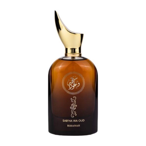 (plu05358) - Apa de Parfum Sab'ha Wa Oud, Rihanah, Unisex - 100ml