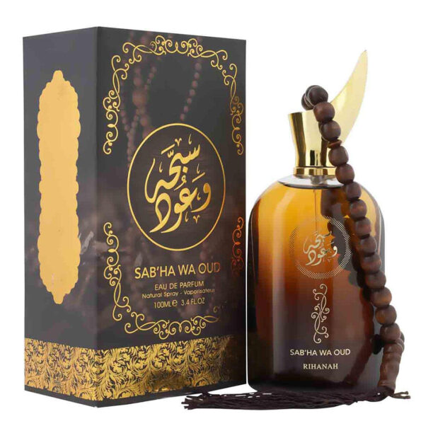 (plu05358) - Apa de Parfum Sab'ha Wa Oud, Rihanah, Unisex - 100ml