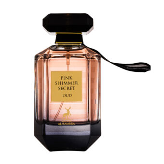 (plu00715) - Apa de Parfum Pink Shimmer Secret Oud, Maison Alhambra, Femei - 100ml