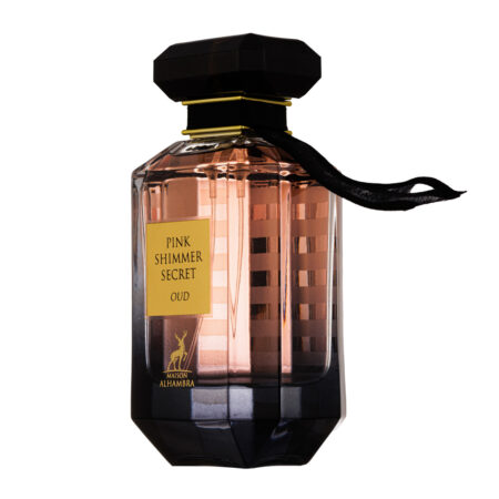 (plu00715) - Apa de Parfum Pink Shimmer Secret Oud, Maison Alhambra, Femei - 100ml