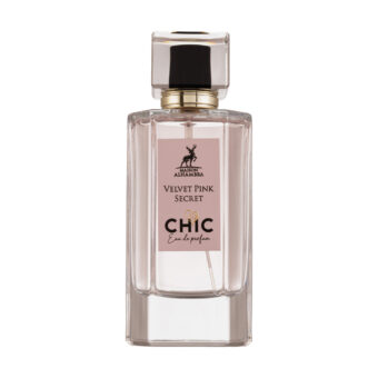 (plu01253) - Apa de Parfum Velvet Pink Secret Chic, Maison Alhambra, Femei - 100ml