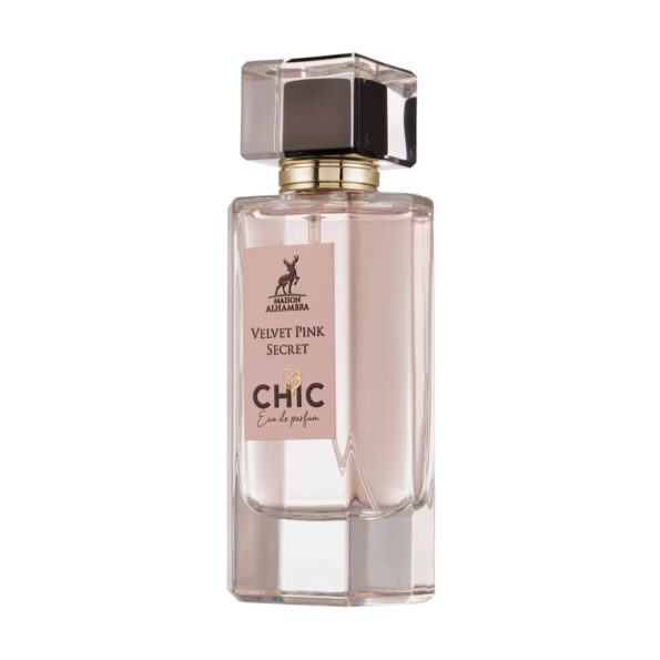 (plu01253) - Apa de Parfum Velvet Pink Secret Chic, Maison Alhambra, Femei - 100ml