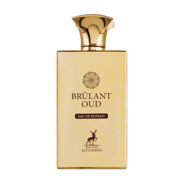 (plu01284) - Apa de Parfum Brulant Oud, Maison Alhambra, Barbati - 100ml