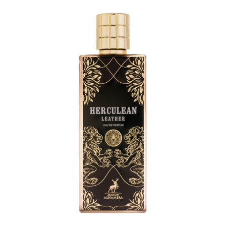 (plu01259) - Apa de Parfum Herculean Leather, Maison Alhambra, Unisex - 80ml